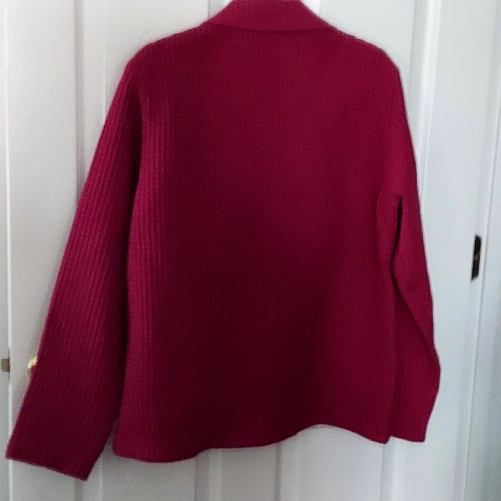 NWT Cabela's Raspberry Waffle Jacket - Picture 3 of 13